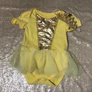 Toddler “Belle” boutique dress
